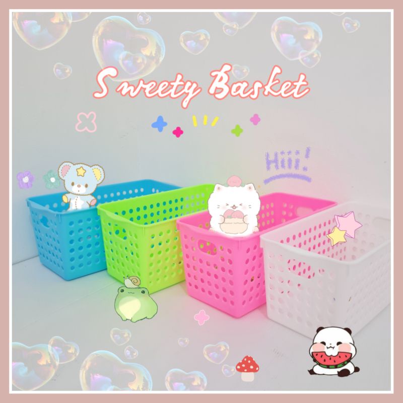 Keranjang Serbaguna SWEETY 261-kecil (1set isi 3pc)