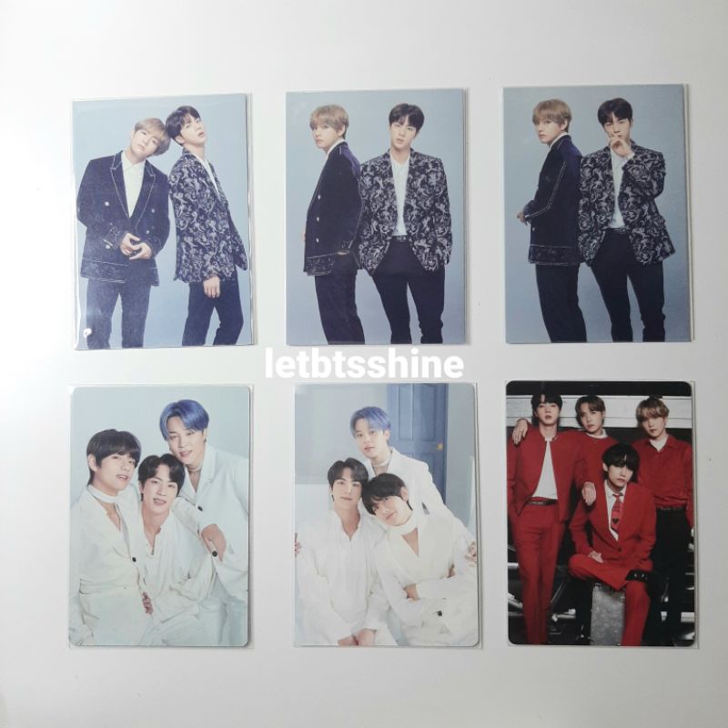 Mini Photocard PC MPC Wings Tour Taejin Taehyung V Seokjin BTS