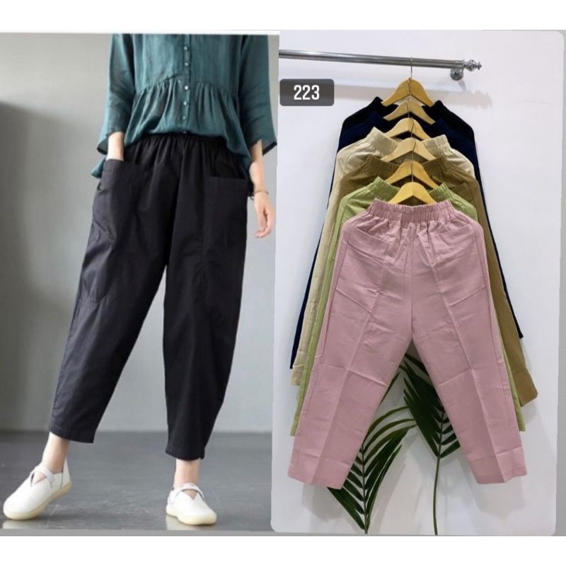 bangkok pants import bangkok | celana linen import