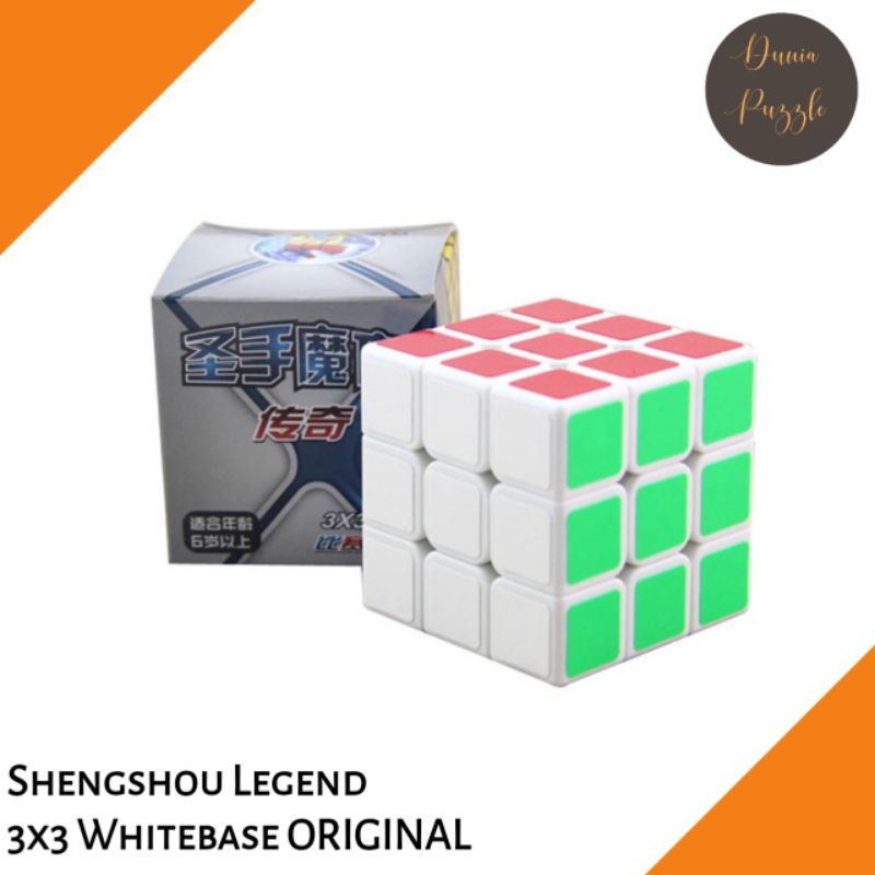 Rubik 3x3 Shengshou Legend 3x3 Whitebase ORIGINAL