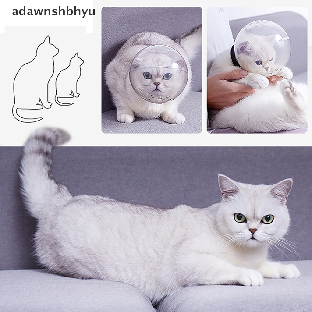 Adawnshbhyu Moncong Kucing Anti Gigit Breathable Grooming Mask Moncong Untuk Bitg ID