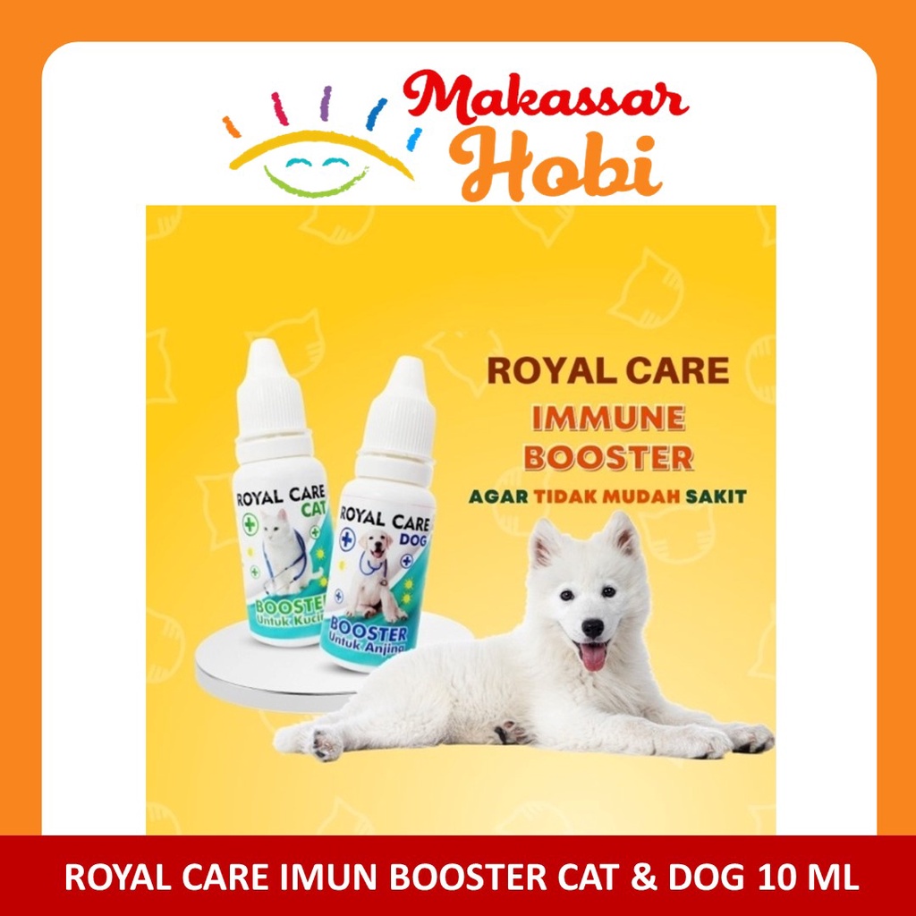 Royal Care Booster Imun Daya Tahan Tubuh Vitamin Kucing Anjing 10 ml