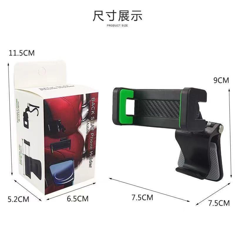 360º Rotation Car Phone Mount Dashboard Cell Phone Holder for Car Clip Mount Stand Suitable for 3 to 6.5 inch Smartphones