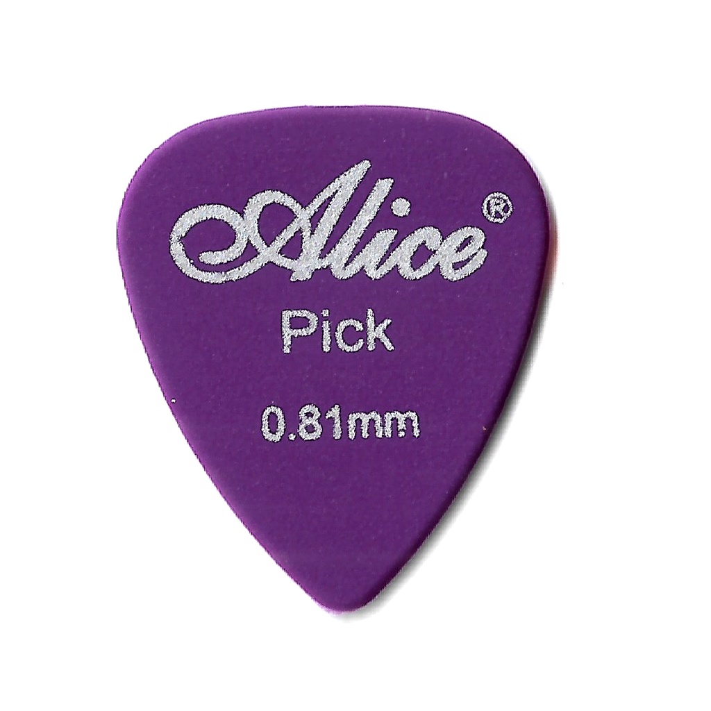 5pcs Alice AP-F Matte Nylon Pick Gitar