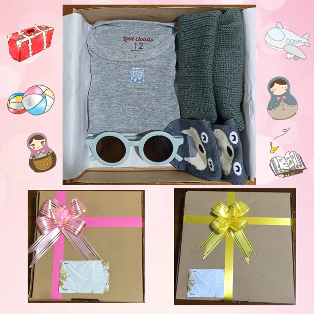 Paket Newborn Gift Baby Hampers – Boy &amp; girl - Parcel bayi / hampers bayi laki-laki perempuan /hampers bayi cewek cowok /hampers newborn /hampers baby girl boy /kado lahiran