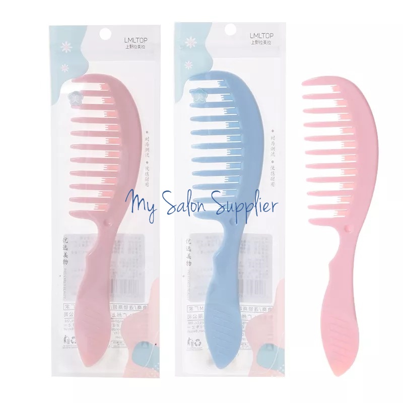 Sisir Rambut Detangling Wide Tooth Comb Lameila C315