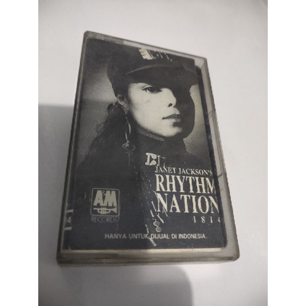 kaset pita janet jackson / rhythm nation