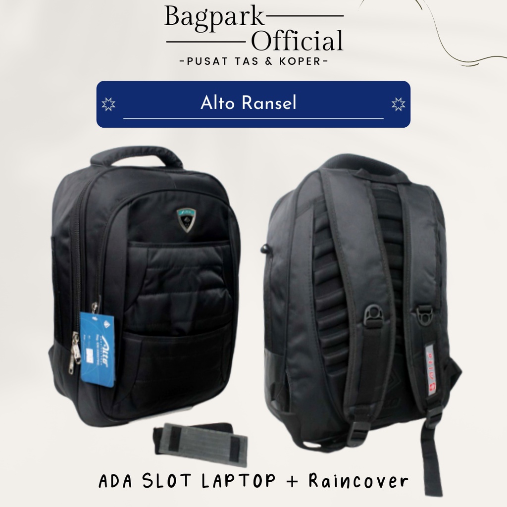 Tas Ransel Polo ALTO Tas Sekolah Remaja Ransel Laptop Alto 3 in1 Terbaru Tas Sekolah Alto Ransel Remaja