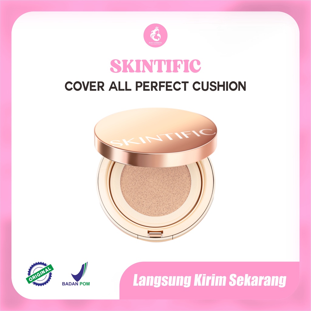 Skintific Cover All Perfect Cushion Recharge / Refill Spf 35PA++++ 11g