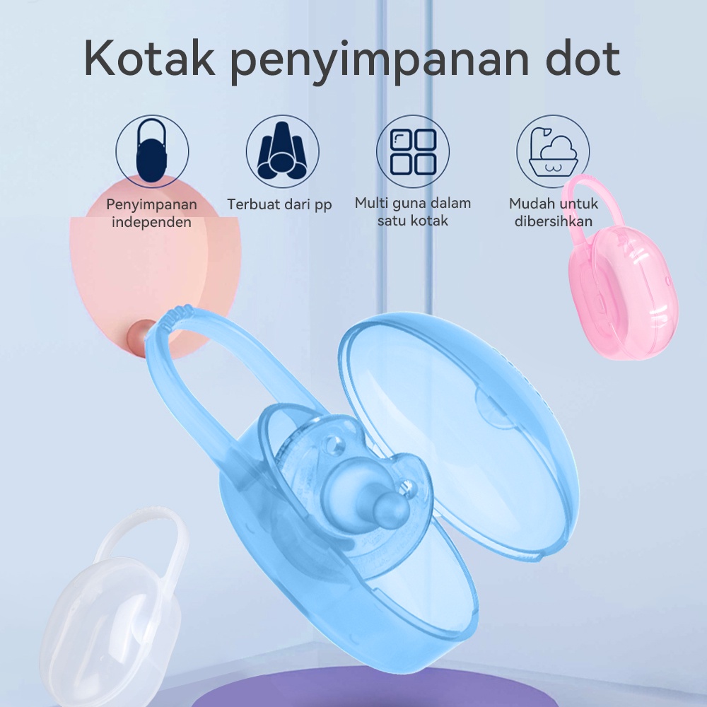 Lakhu Pacifier Case/ Kotak Empeng / Kotak wadah tempat Dot bayi