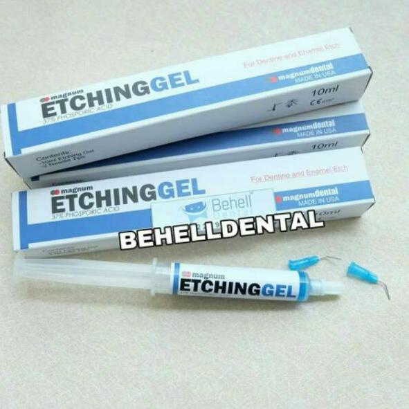 ✮✮ BEHELLDENTAL - GEL ETCHAN LEM BEHEL - Cairan Biru Etchant / Etching / Etsa 10ml - Hexaetch Pembuk