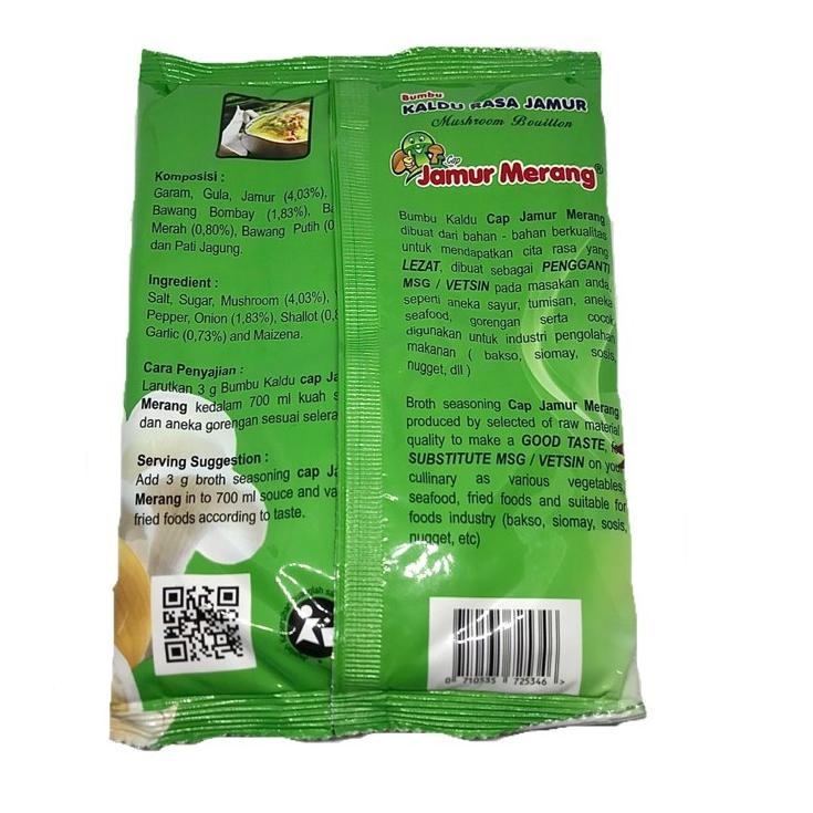 

♨ Kaldu Jamur Merang Halal non MSG 250g ス