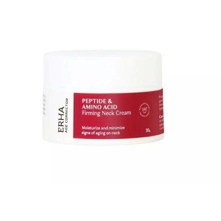 Promo Max--ERHA AGE CORRECTOR PEPTIDE & AMINO ACID FIRMING NECK CREAM 30G
