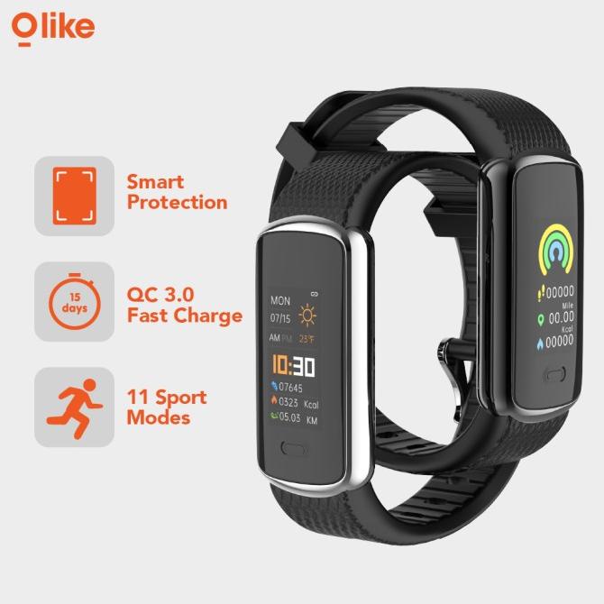 Olike Smartband ZEA Metal Frame Health Monitoring OASE OW-B1