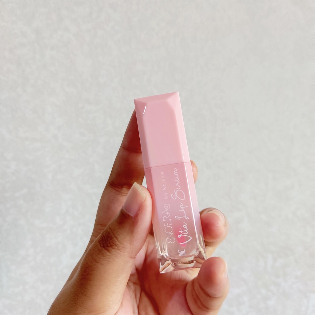 Noera Vita Lip Serum Bibir Pemerah Pencerah Bibir Pink Alami Pelembab Bibir BPOM Vitamin Bibir Lip Care