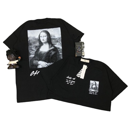 TSHIRT OFF WHITE MONALISA