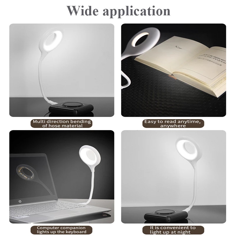 Night Light Lampu LED Lampu Voice Control Light LED Desk Lamp Table Lamp Folding Table Lamp