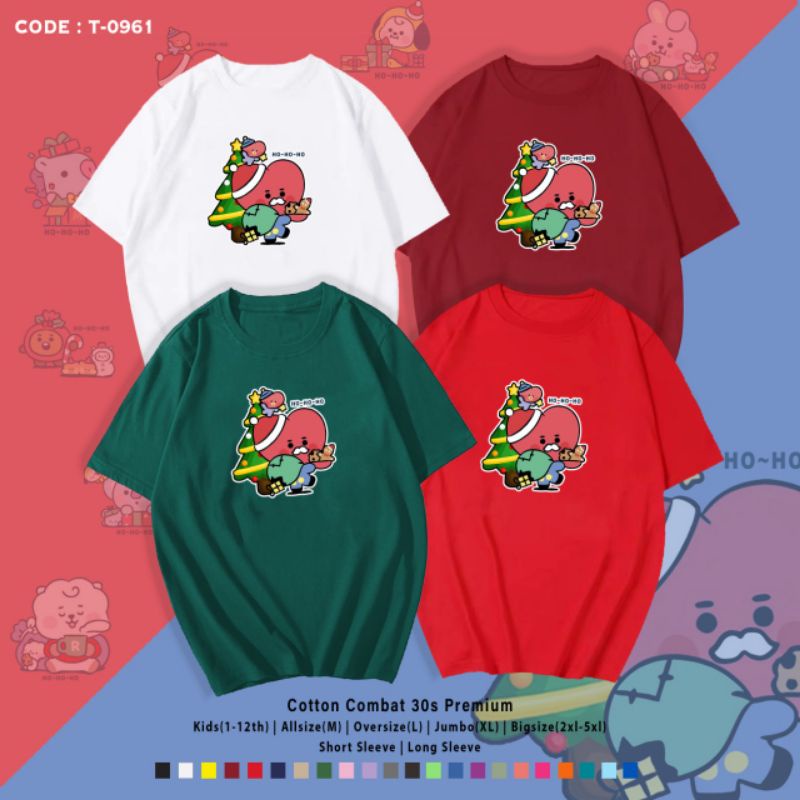 KAOS NATAL BT 21/T-SHIRT NATAL BT 21 CHRISTMAS