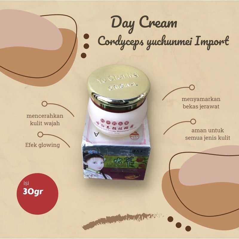 Cordyceps Yu Chun Mei Import ( Cream Siang )