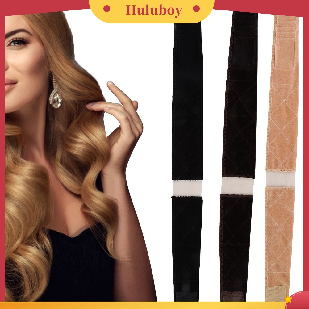 Bandana Wanita Bahan Velvet Aksen Renda Anti Slip Adjustable Untuk Hadiah