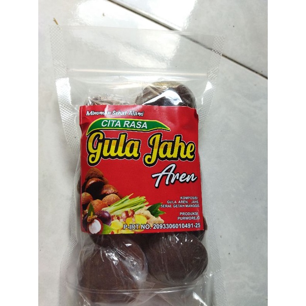 

Gula jahe aren-Gula jahe cita rasa