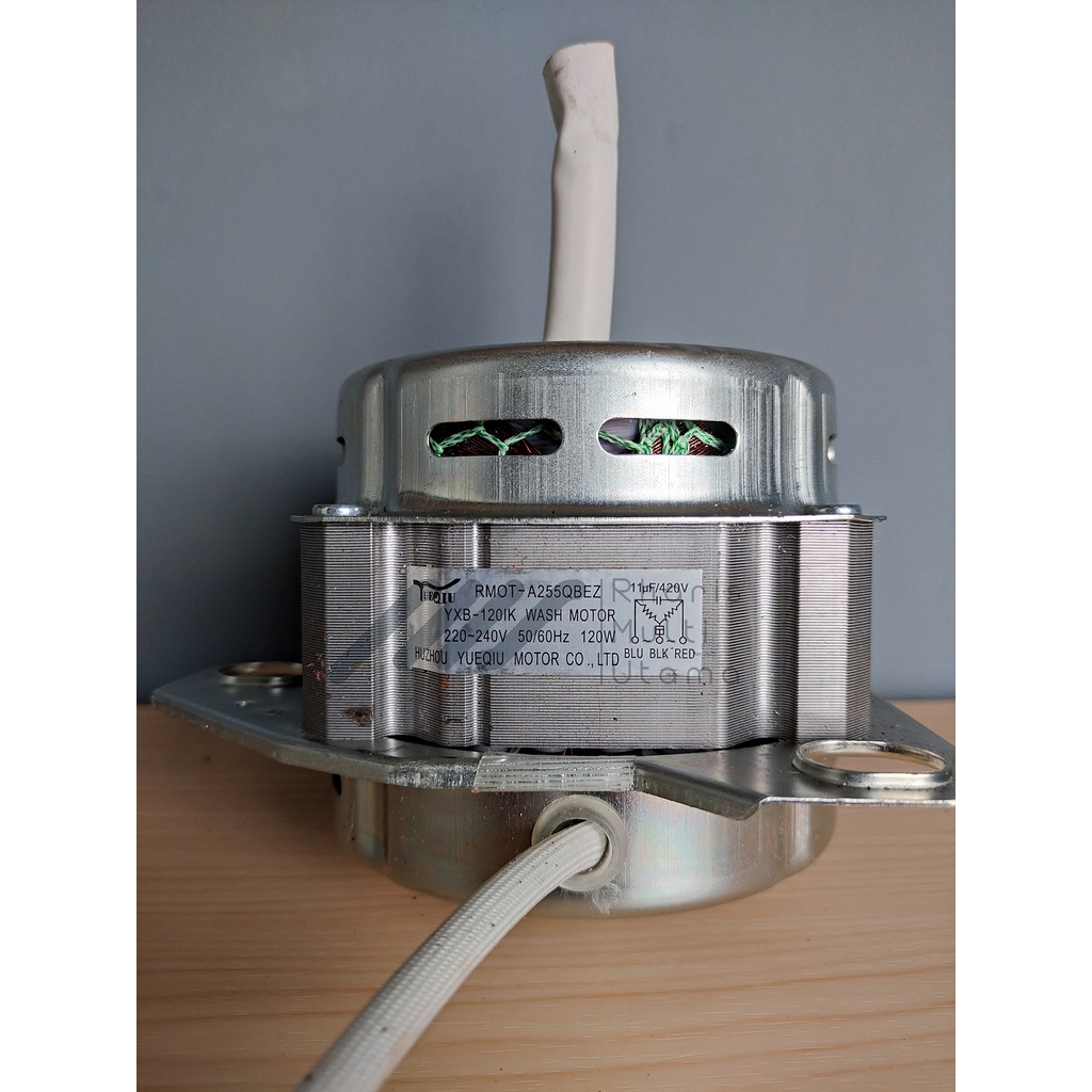 DINAMO / MOTOR MESIN CUCI PENCUCI ORIGINAL SHARP RMOT-A252QBEZ