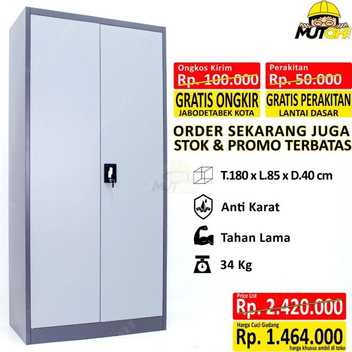 

NEW SALE LEMARI ARSIP LEMARI BESI FILLING CABINET - PINTU SWING TARIK AYUN ORIGINAL