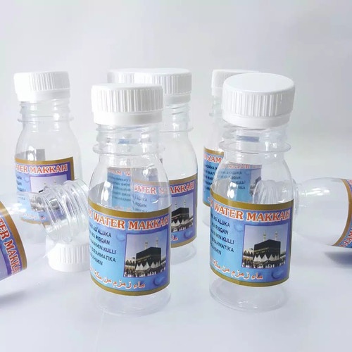 Botol Kosong Air Zamzam 80 ml isi 25 - zam zam botl