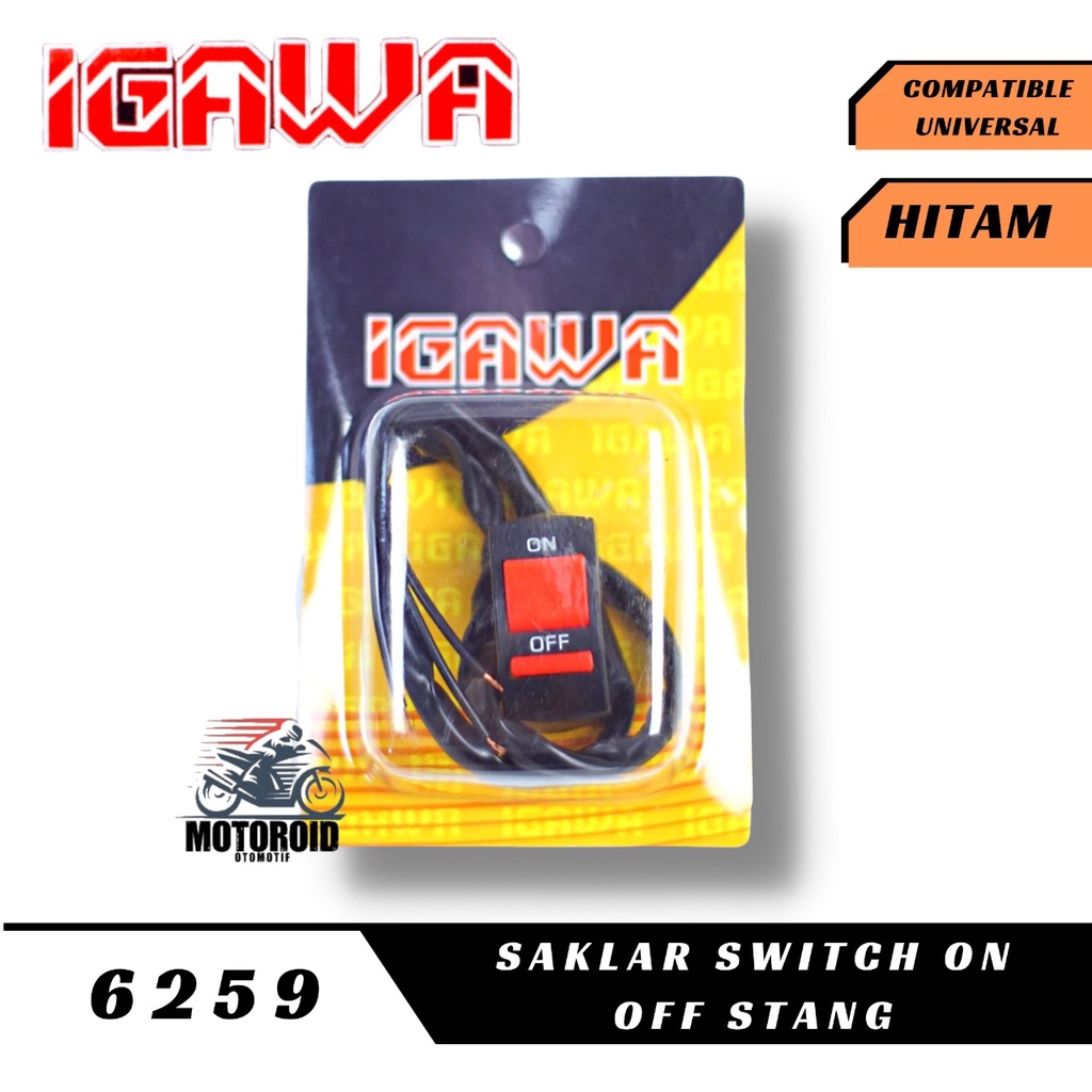 saklar stang switch on off igawa stang motor universal