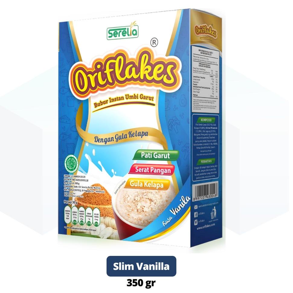 

☛☛ Super MALL Oriflakes Sereal Umbi Garut Slim Diet 350 GR ...,,