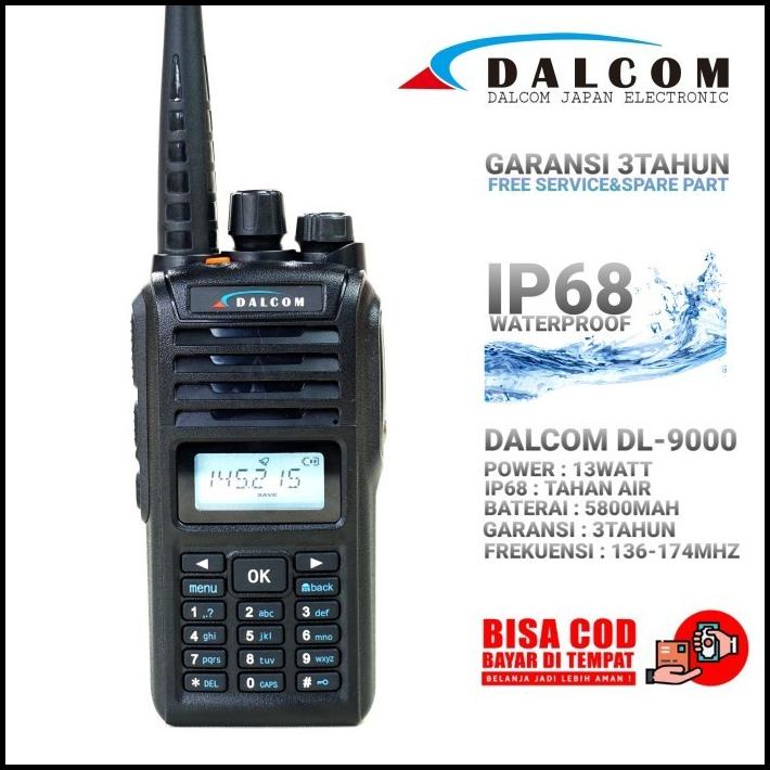 Promo Ht Dalcom Japan Dl-9000 13W Vhf 136-174 Mhz