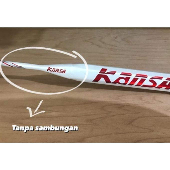 RAKET BADMINTON KANSA 800 ULTRA-LIGHT - TARIKAN 32 LBS/10U-G5 RINGAN