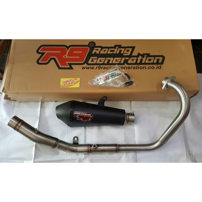 R9 Assen Black Stainless Kawasaki N250 RR Mono