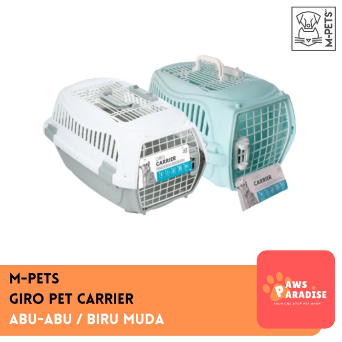 M-PETS Giro Cat Dog Carrier / Kotak Cargo Anjing Kucing