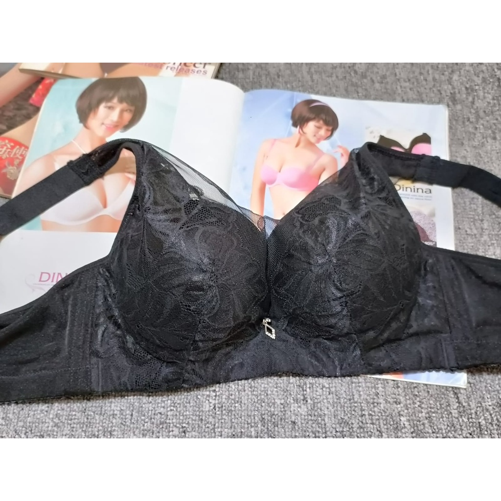 Bra / bh wanita BW-609 import bahan halus busa TEBAL ada kawat size : 34-40