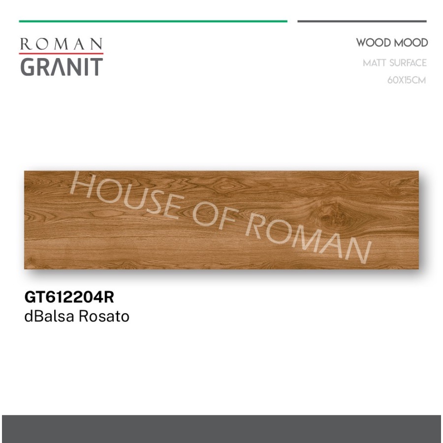 ROMANGRANIT DBALSA ROSATO 60X15 GT612204R (ROMAN GRANIT)
