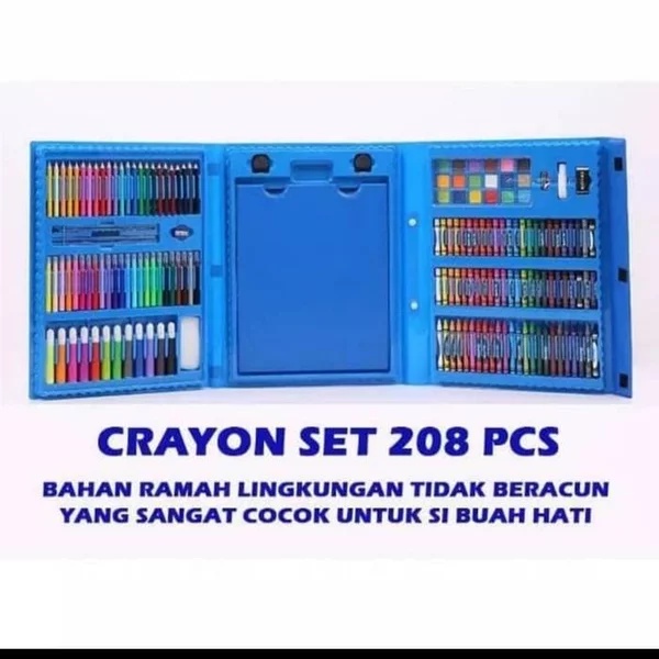 ART SET 208 PENSIL WARNA CRAYON SET 208 - CRAYON MEWARNAI