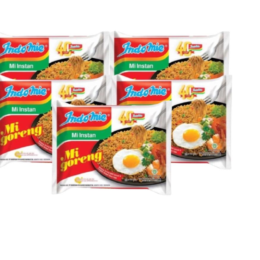 

Original Indomie Mi Goreng Mie Instan 5 x 85 gr