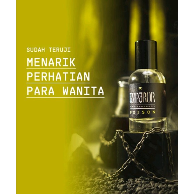 Parfum pria wanita Viral | Skandal EMPEROR Poison 30ml