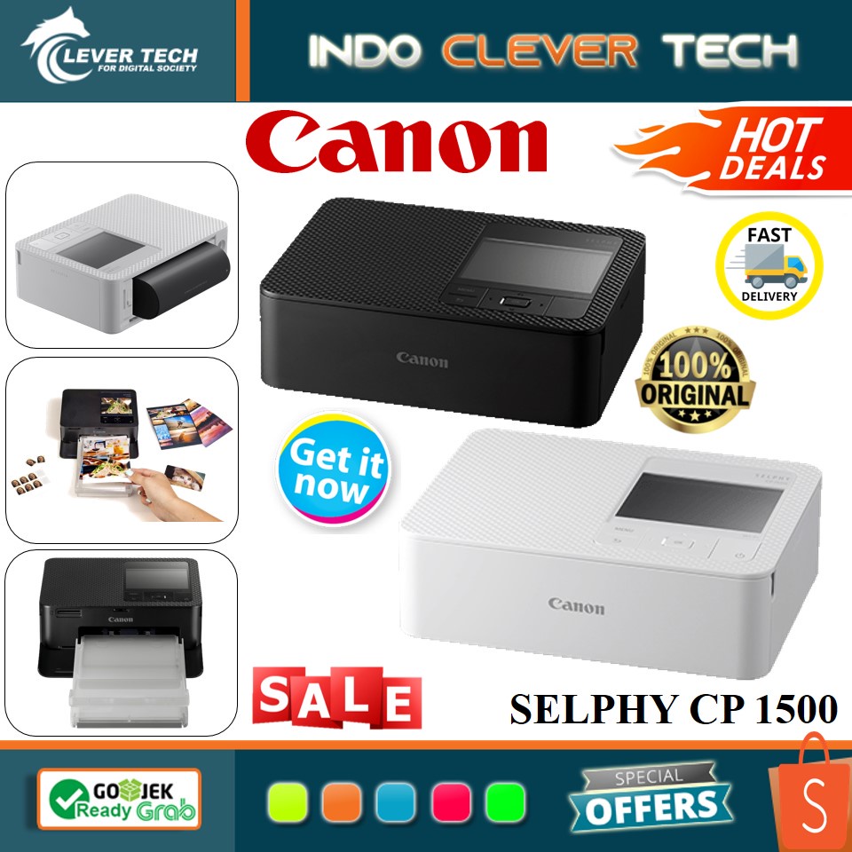 Canon SELPHY CP1500 / CP 1500 Compact Photo Printer