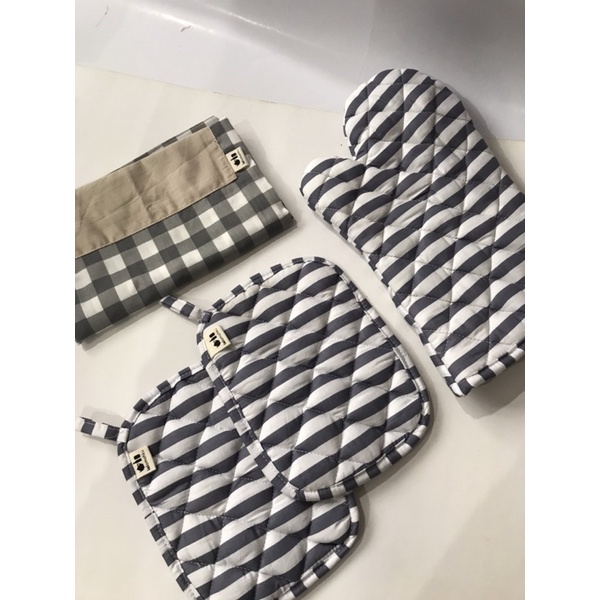 READY hampers set cempal set + apron / celemek dapur / cempal masak isiomahku