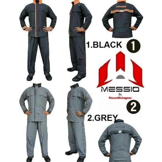 Jas Hujan Messio Ventilator