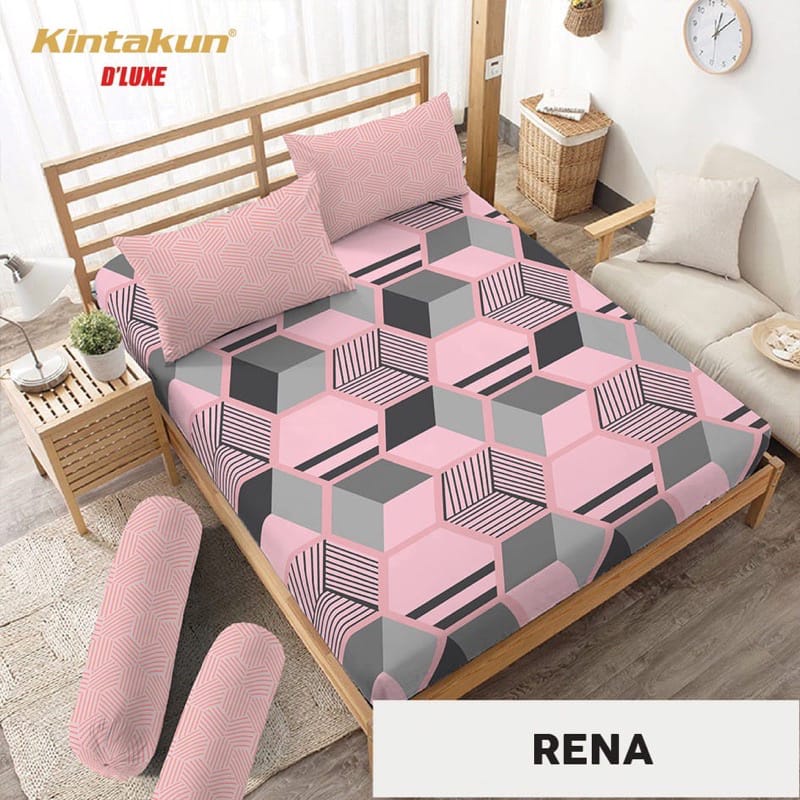 T30 Sprei KINTAKUN 200x200 - DELUXE Extra King Tinggi 30 TERBARU