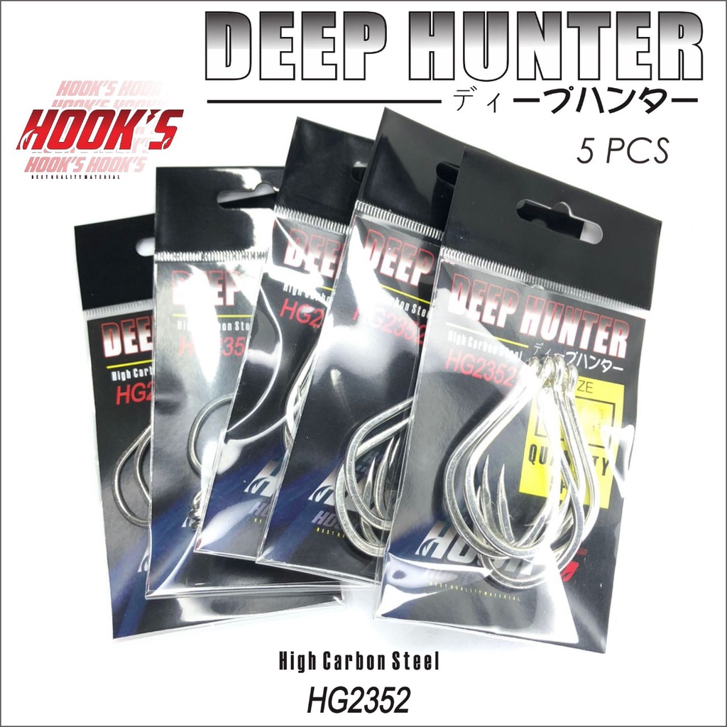 Jigging Hook DEEP HUNTER Mata Kail Berlubang