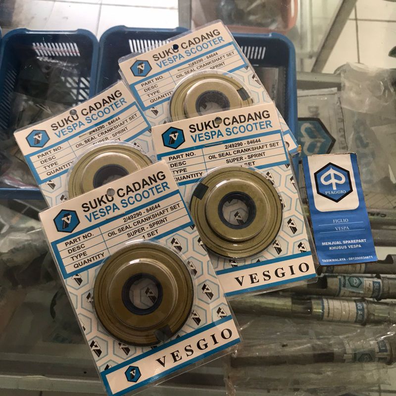 Seal kruk as vespa super-sprint