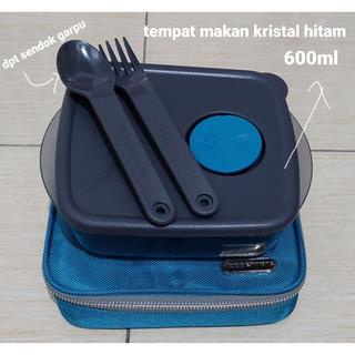 TUPPERWARE TEMPAT MAKAN KRISTAL HITAM