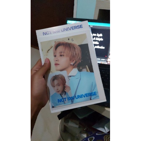 POSTCARD HAECHAN & PC HOLOGRAM HAECHAN NCT 2021 UNIVERSE