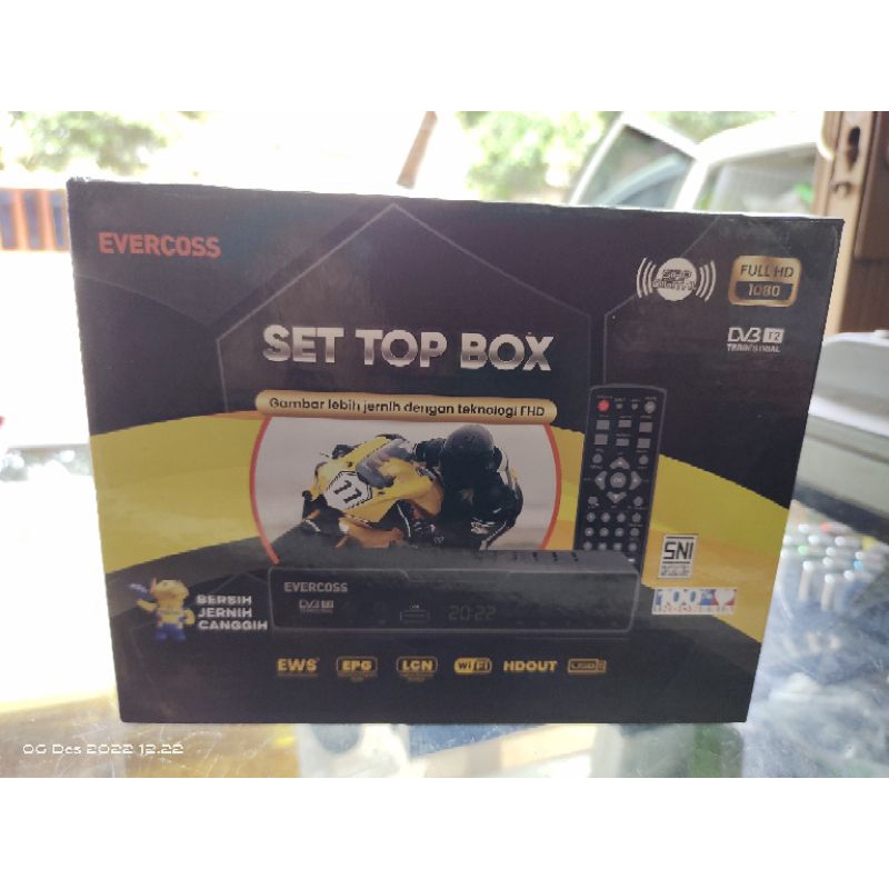 RECEIVER  DVB T2  EVERCOSS