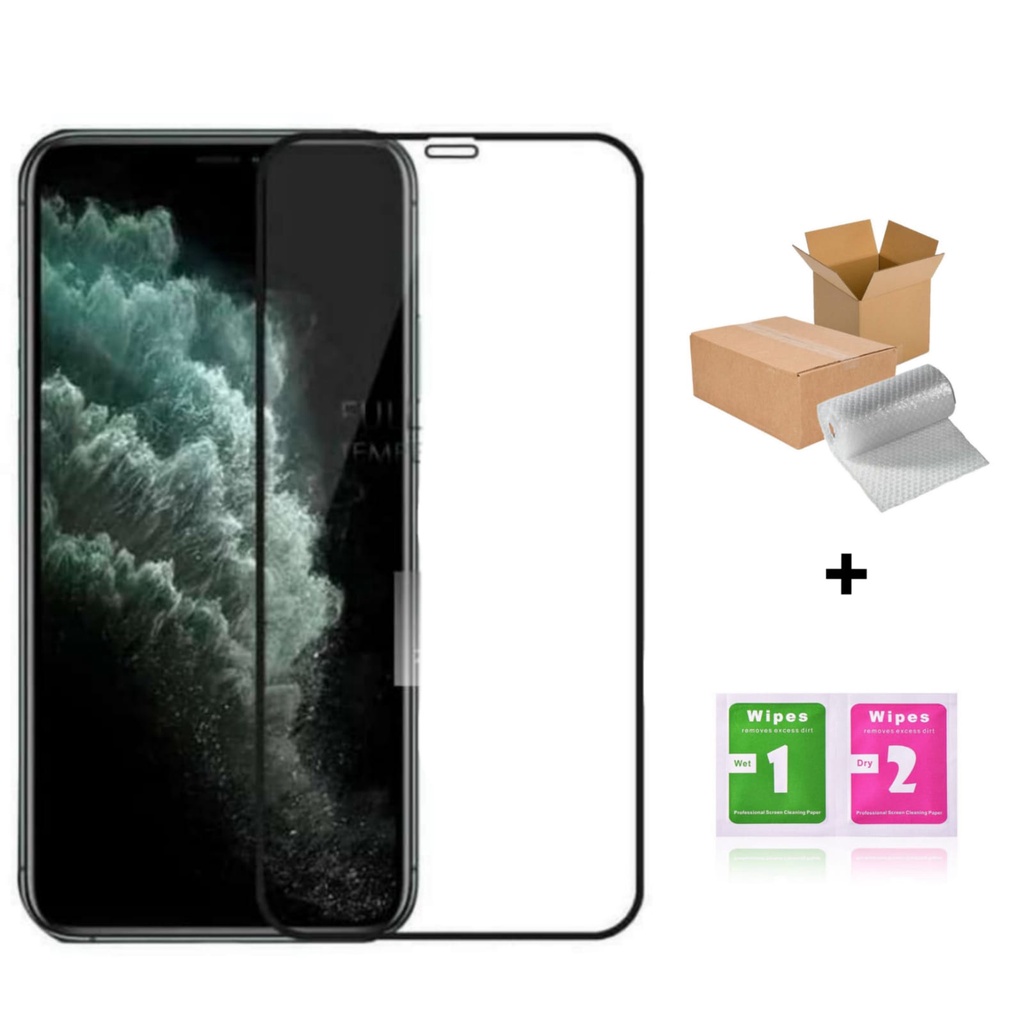 (GARANSI GANTI BARU)Tempered Glass Full 9D/5D NEW FOR Iphone 11 / Iphone 11 PRO /11 PRO MAX/ 6/6S/7/