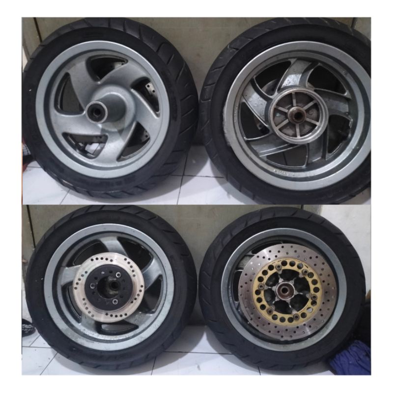 velg motor mini monkey ring 12 Vespa r12 kymco freego NSR50 ysr80 dax dax125 st70